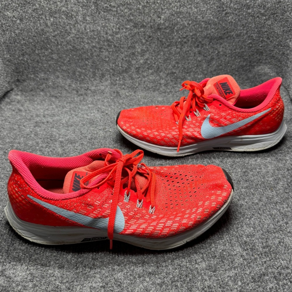 Nike Air Zoom Pegasus 35 Mens 9 Bright Crimson Running Shoes 942851-600